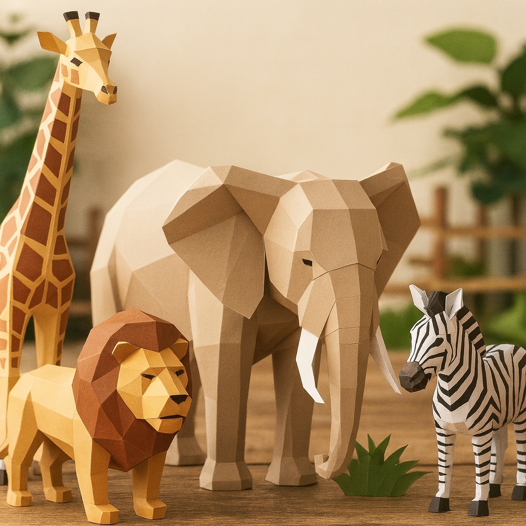 Zoológico de Papercraft
